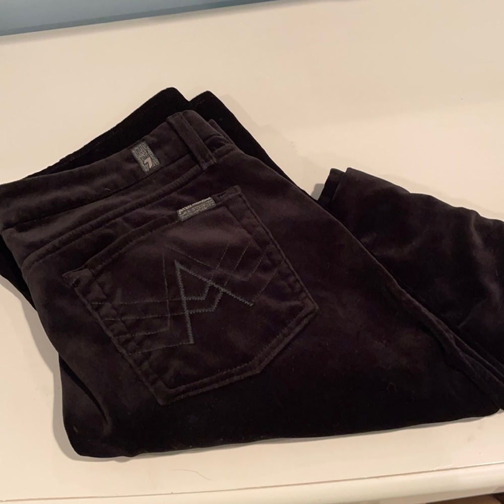 Velour 7 for all mankind pants